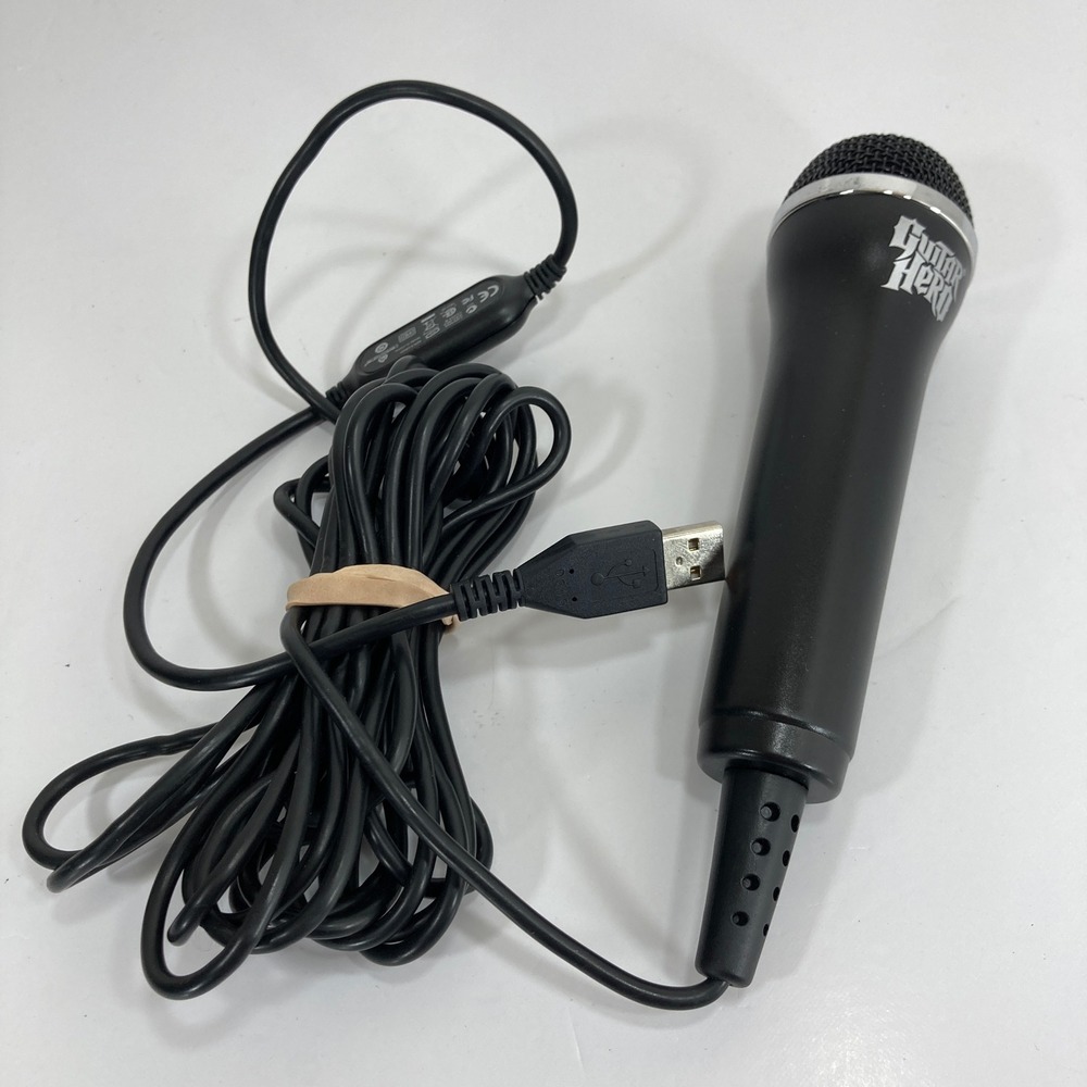 Guitar Hero World Tour Red Octane Microphone PC/PS3/Xbox 360/Wii‎ Tested